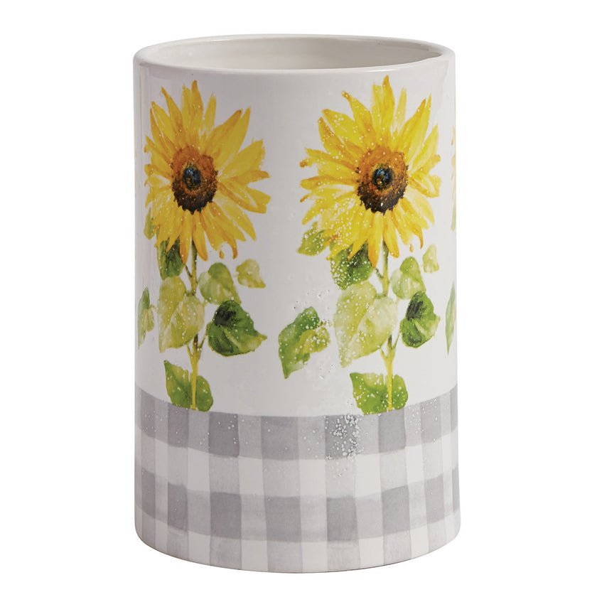 Follow The Sun Utensil Crock - Ozark Cabin Décor, LLC