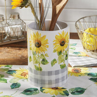 Follow The Sun Utensil Crock - Ozark Cabin Décor, LLC