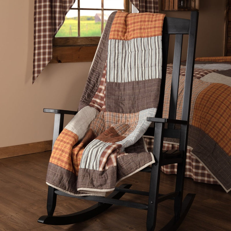 Rory Patchwork Quilted Throw - Ozark Cabin Décor, LLC