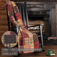 Wyatt Quilted Throw - Ozark Cabin Décor, LLC