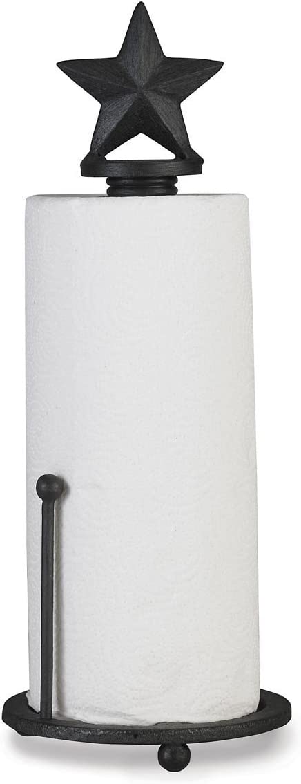 Blackstone Star Paper Towel Holder - Ozark Cabin Décor, LLC