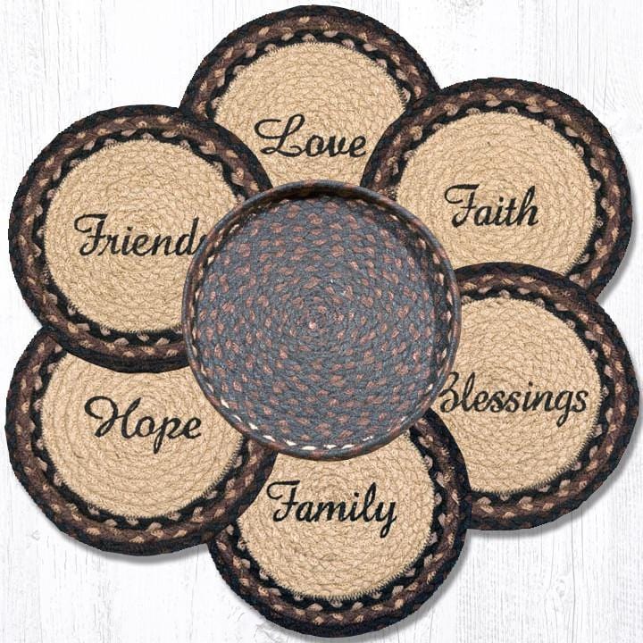 TNB-313 Blessing Trivets/Basket Set - Ozark Cabin Décor, LLC