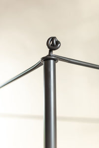 Knot Canopy Hand-Forged Iron Bed - Full - Ozark Cabin Décor, LLC