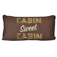 Mountain Stream Cabin Throw Pillow - Ozark Cabin Décor, LLC
