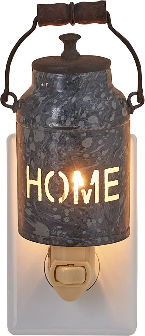 Home Canister Night Light - Ozark Cabin Décor, LLC