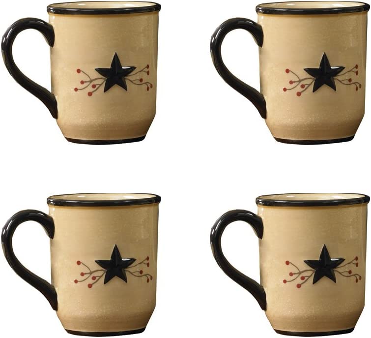 Star Vine Mug - Set of 4 - Thumbnail 3