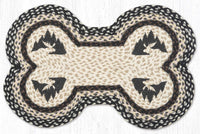 Dog Bone Rug - Graphic Moose - Ozark Cabin Décor, LLC