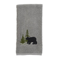 Cabin Bear Bath Hand Towel - Ozark Cabin Décor, LLC