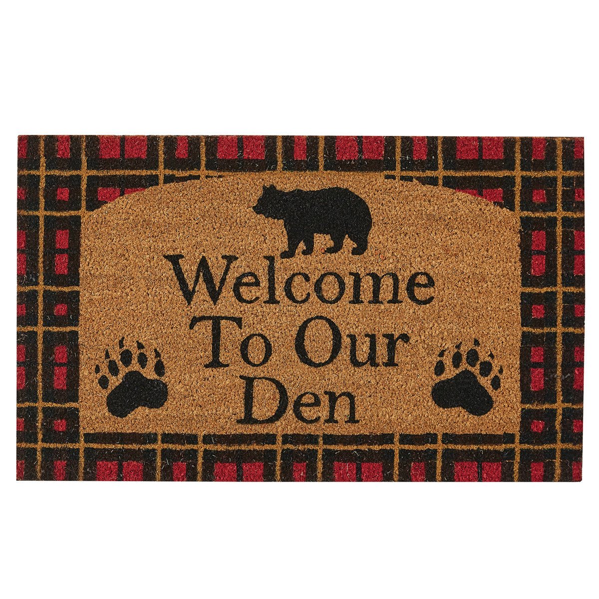 Welcome To Our Den Coir Doormat - Thumbnail 2