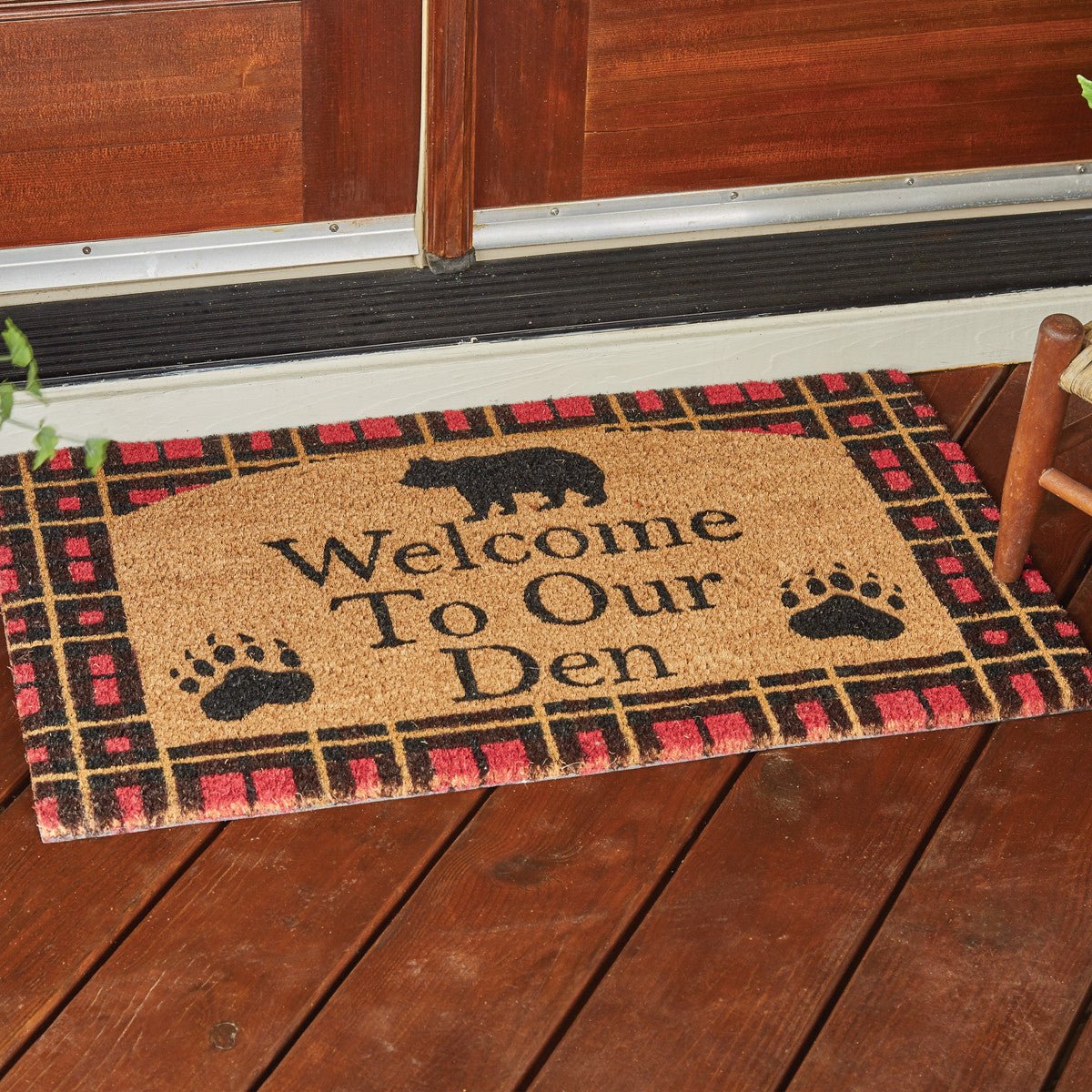 Welcome To Our Den Coir Doormat