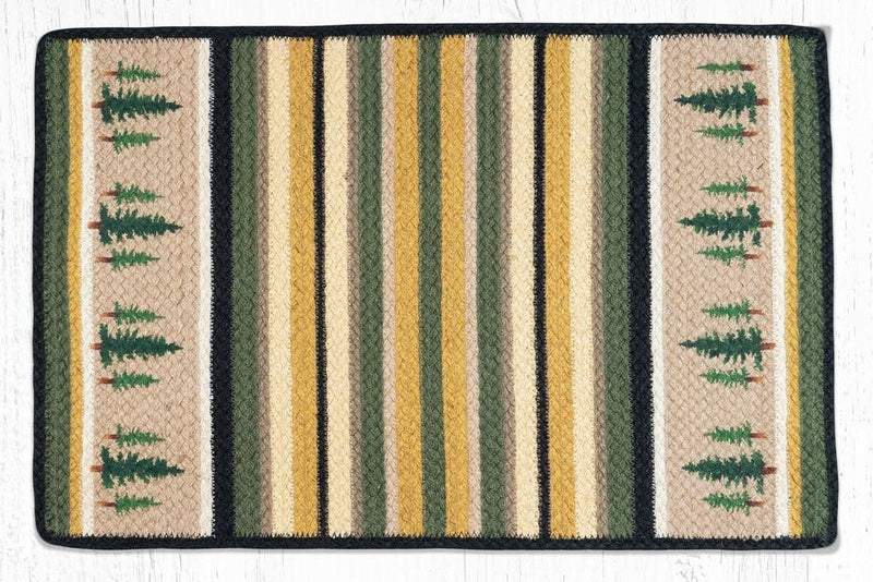 VRP-116 Tall Timbers Braided Cabin Rug - Ozark Cabin Décor, LLC