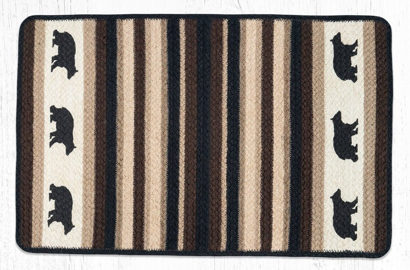 VRP-313 Cabin Bear Rug - Ozark Cabin Décor, LLC