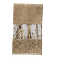 Birch-Forest Terry Fingertip Towels (Two) - Ozark Cabin Décor, LLC