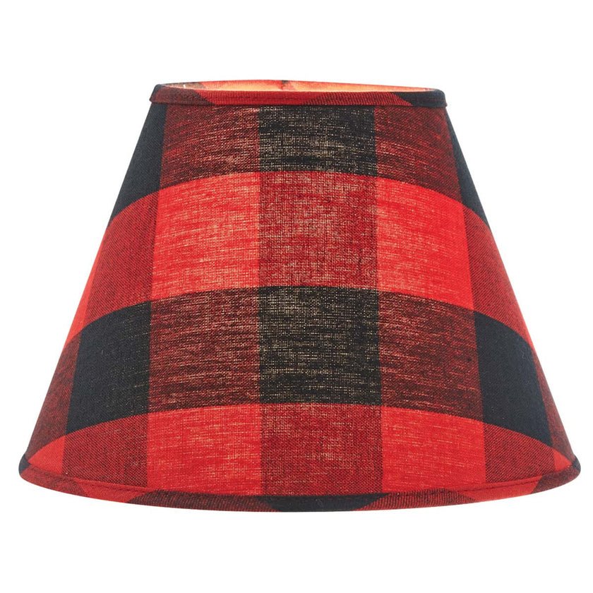 Buffalo Check 10" Lamp Shade - Ozark Cabin Décor, LLC