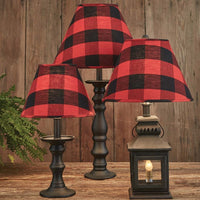 Buffalo Check 14" Lamp Shade - Ozark Cabin Décor, LLC