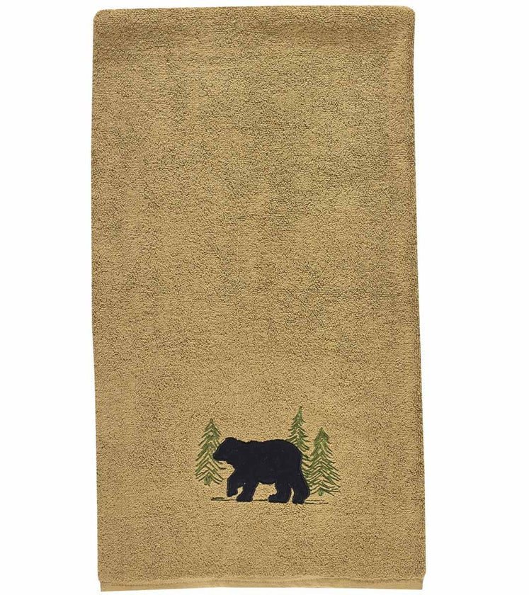 Ozark Black Bear Bath Towel