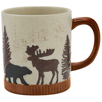 Wilderness Trail Mug Set of 4 - Ozark Cabin Décor, LLC