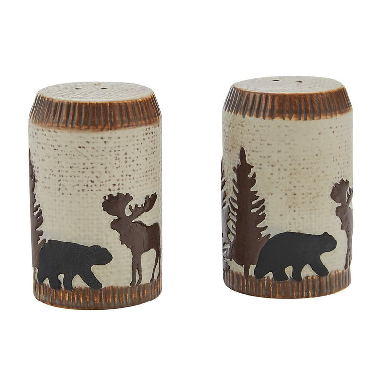 Wilderness Trail Salt & Pepper Shakers - Ozark Cabin Décor, LLC