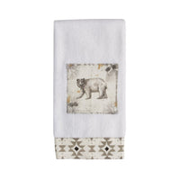 Wild And Beautiful Bear Hand Towel - Ozark Cabin Décor, LLC