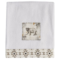Wild And Beautiful Bear Bath Towel - Ozark Cabin Décor, LLC