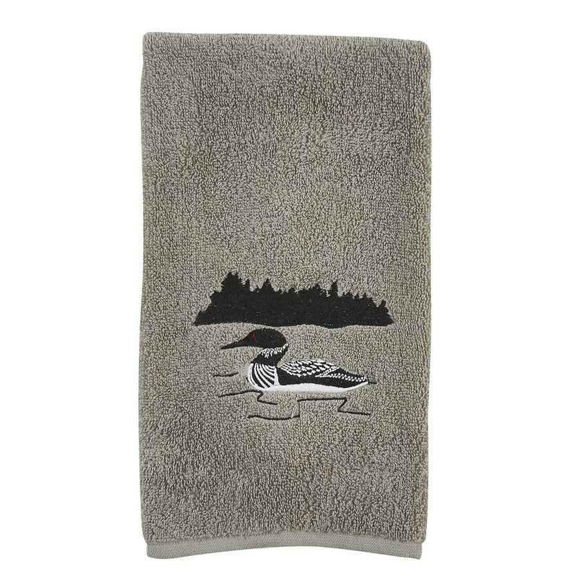 Grey Area Loon Hand Towel Set of 2