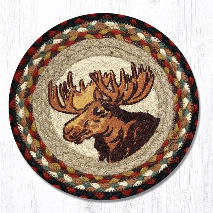 MSPR-019 Moose Portrait Trivet - Ozark Cabin Décor, LLC