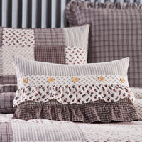 Florette Ruffled Pillow - Ozark Cabin Décor, LLC