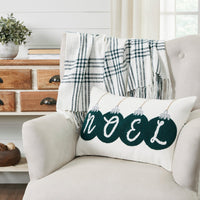 Pine Grove Plaid Noel Christmas Pillow - Ozark Cabin Décor, LLC