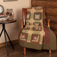 Tea Cabin Quilted Throw - Ozark Cabin Décor, LLC