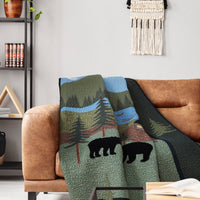 Bear Lake Cotton Quilt Bedding Collection - Full/Queen - Ozark Cabin Décor, LLC