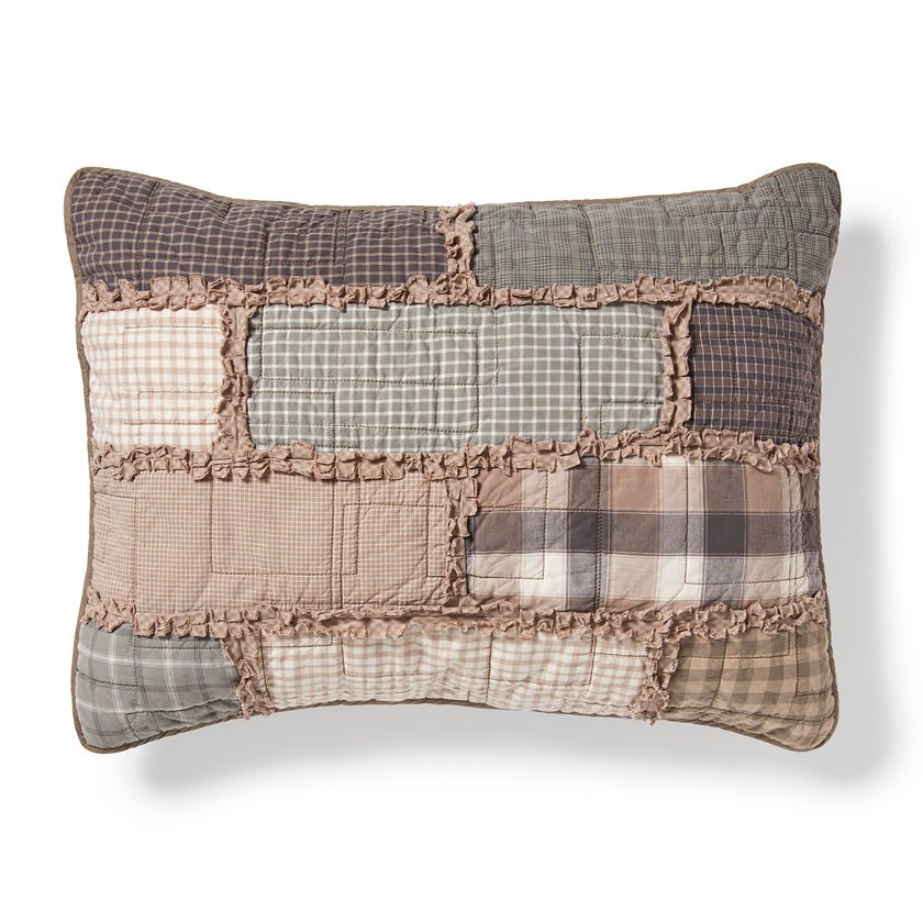 Smoky Cobblestone Quilted Bedding Collection - Queen - Ozark Cabin Décor, LLC