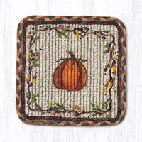 Harvest Pumpkin Wicker Weave Braided Natural Jute Table Accents - Ozark Cabin Décor, LLC