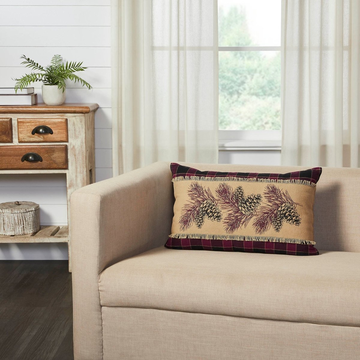 Connell Pinecone Pillow - Ozark Cabin Décor, LLC