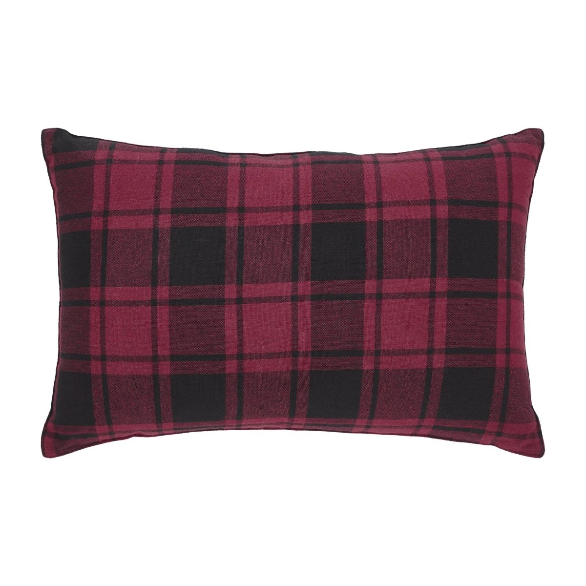 Red & Black Plaid Merry Christmoose Pillow - Ozark Cabin Décor, LLC