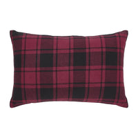 Red & Black Plaid Merry Christmoose Pillow - Ozark Cabin Décor, LLC