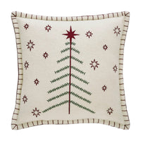 Star of Wonder Primitive Christmas Tree Pillow - Ozark Cabin Décor, LLC