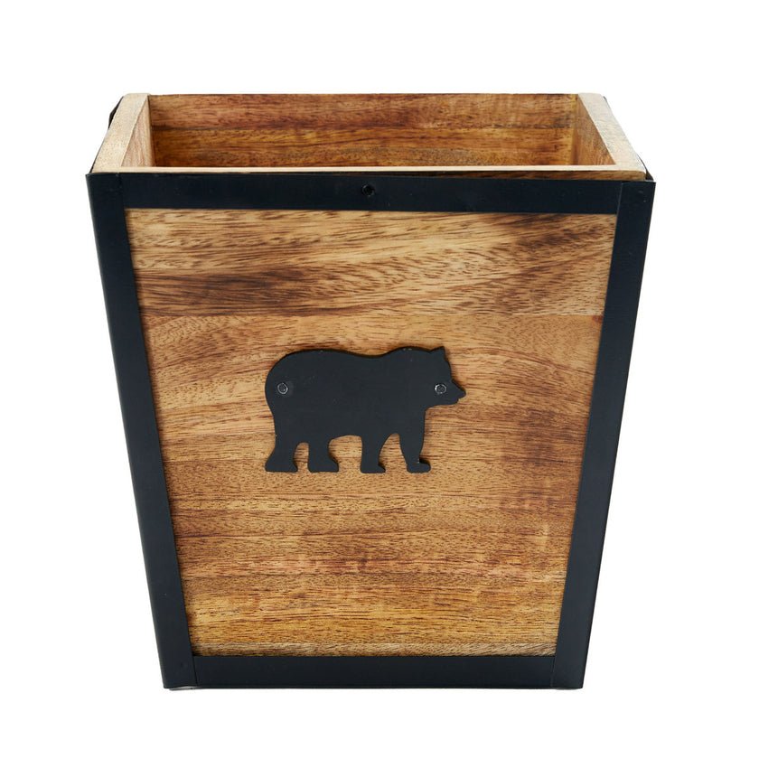 Wild Woods Bear Waste Basket