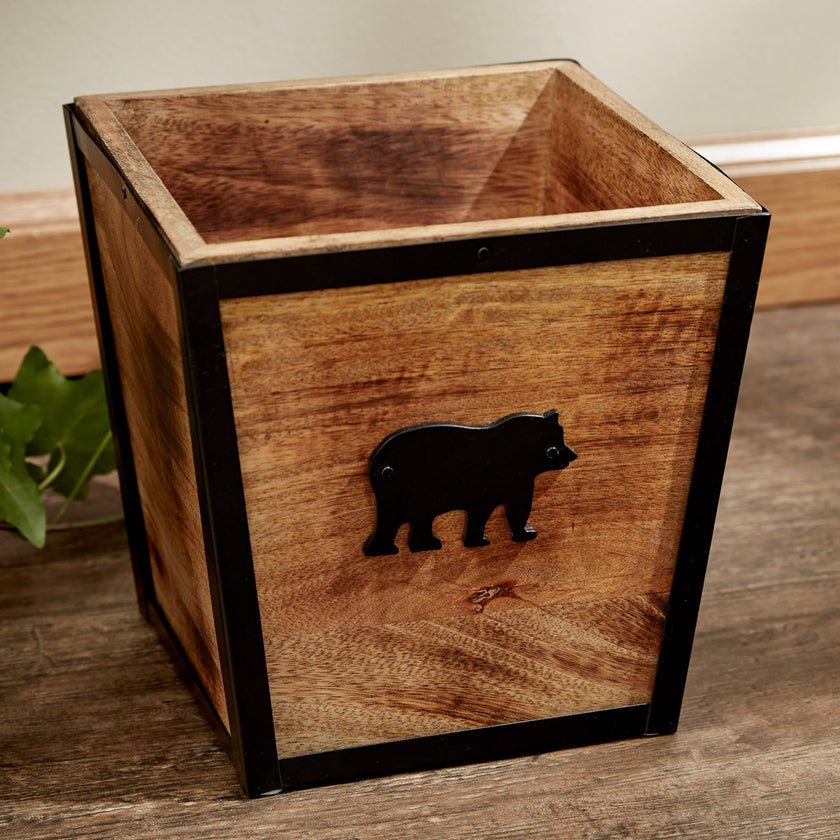 Wild Woods Bear Waste Basket - Thumbnail 3