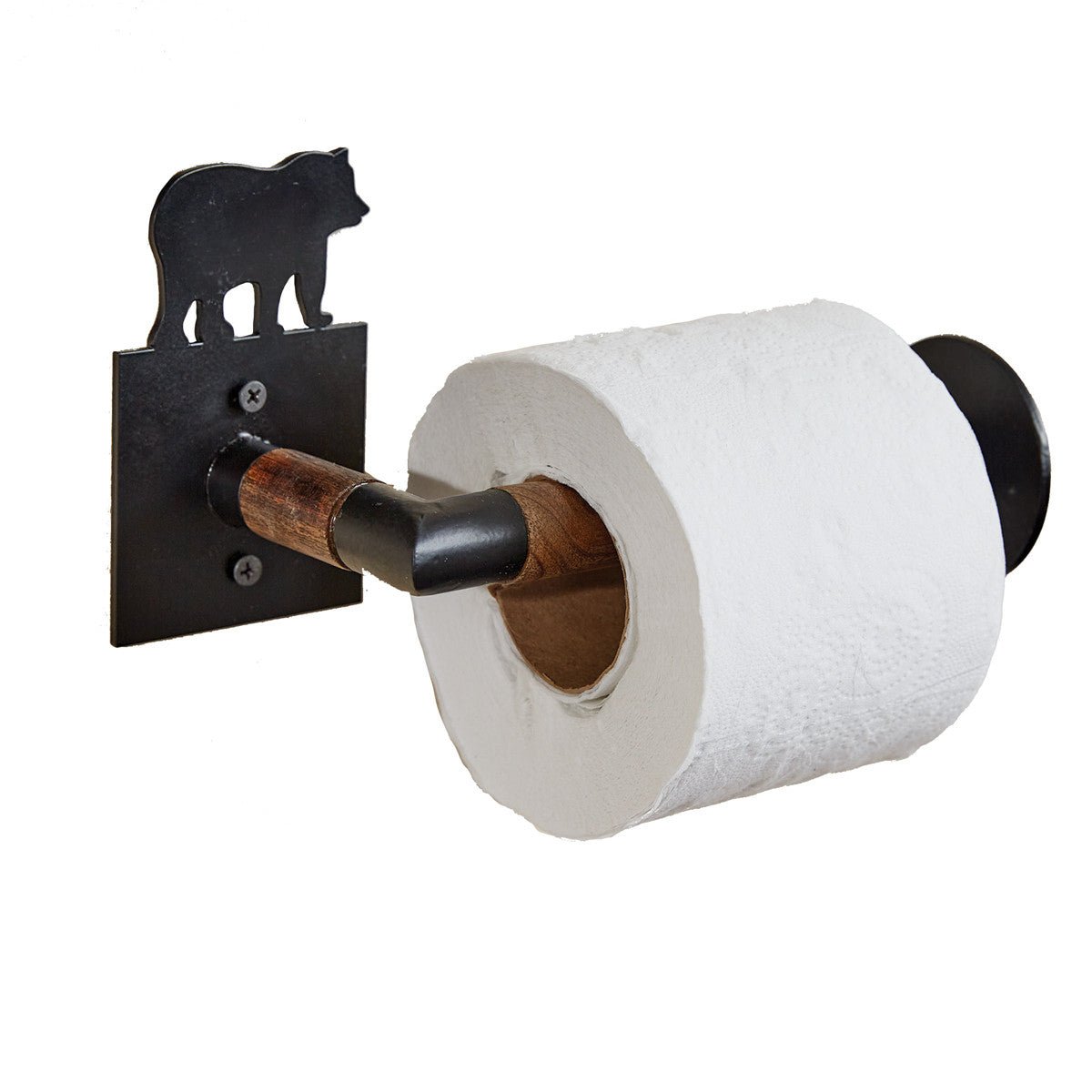 Wild Woods Bear Toilet Tissue Holder - Ozark Cabin Décor, LLC