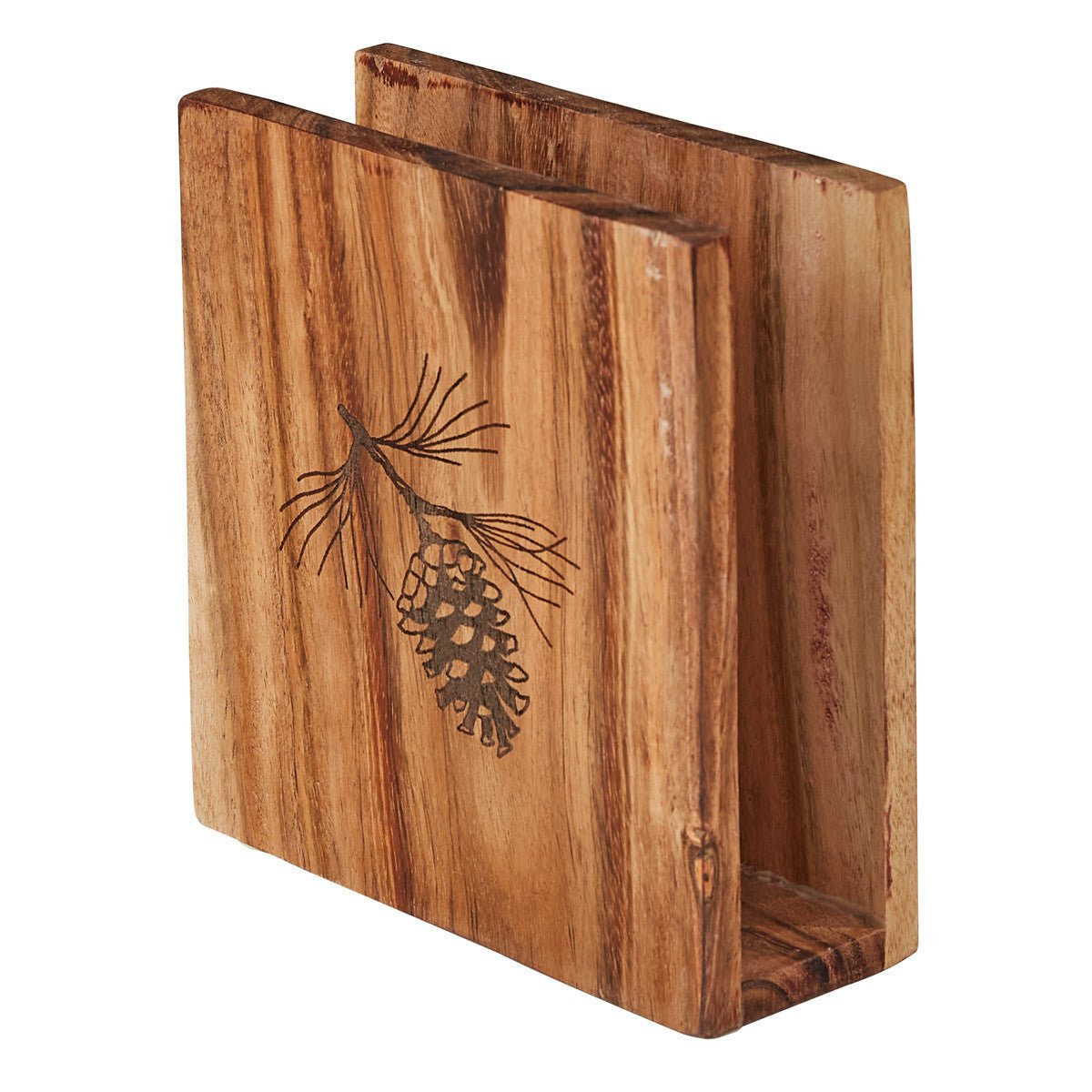 Rustic Cabin Wood Napkin Holder - Ozark Cabin Décor, LLC