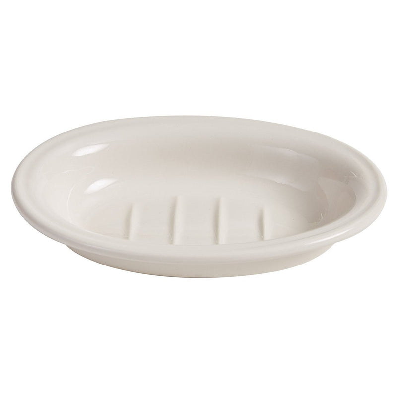 Ironstone Oval Soap Dish - Ozark Cabin Décor, LLC