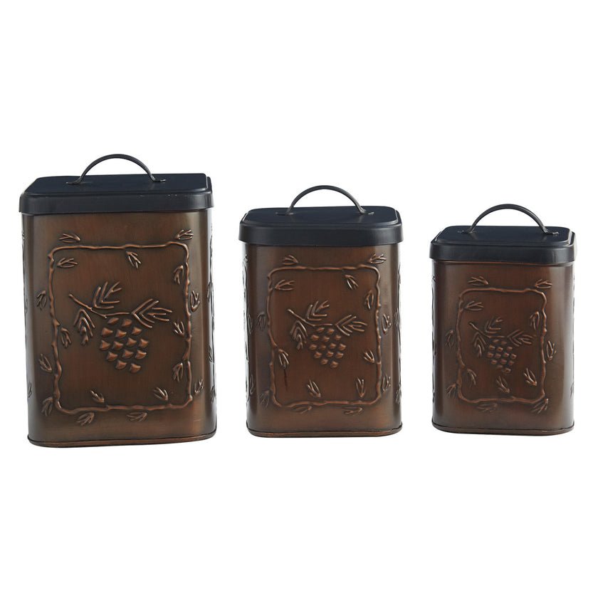 Valley Pine Canister Set of 3