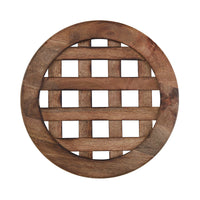 Wood Lattice Charger Plate - Ozark Cabin Décor, LLC