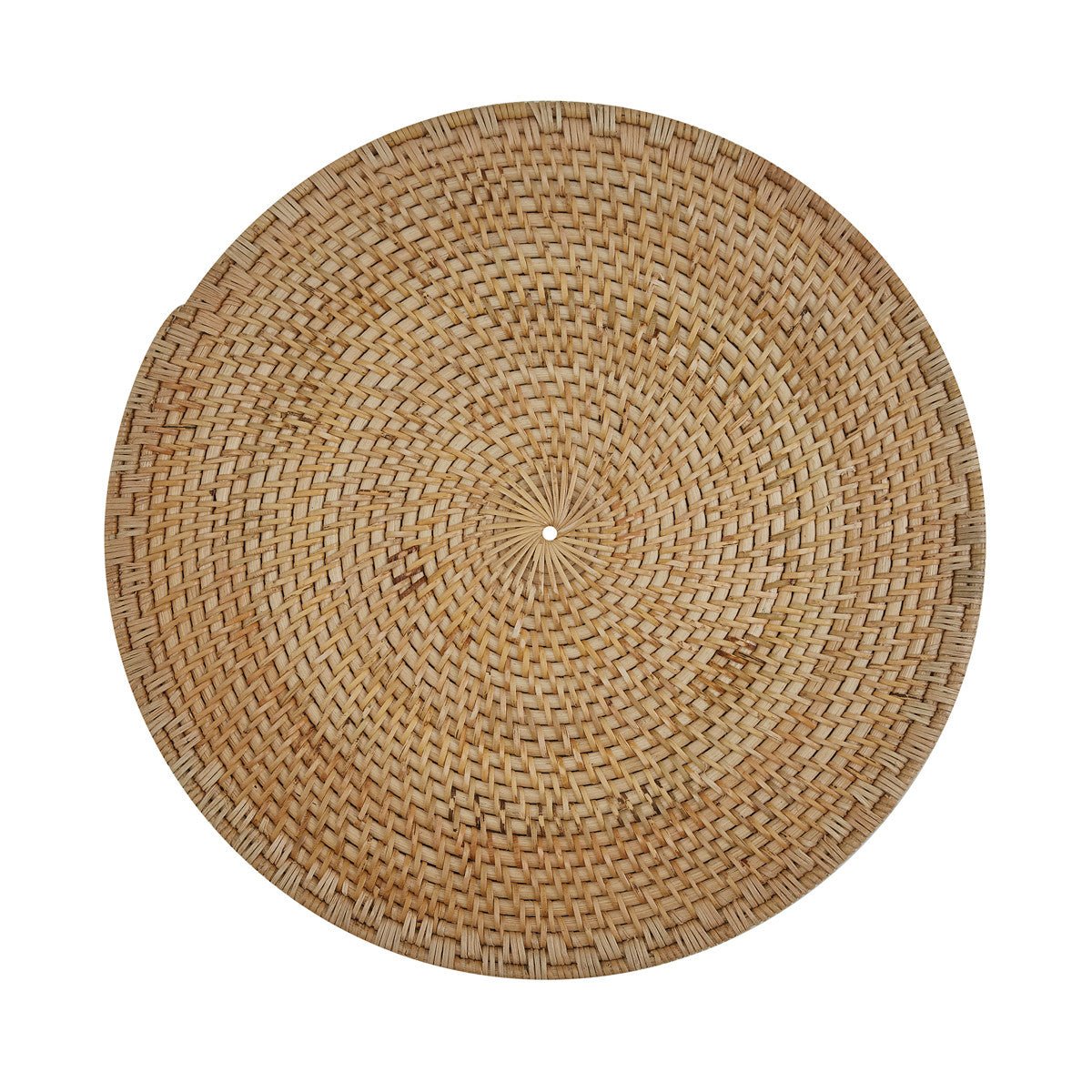 Rattan Charger Plate Set - Natural - Ozark Cabin Décor, LLC