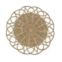 Mya Charger Plate - Natural - Ozark Cabin Décor, LLC