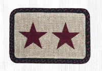 WW-334 Burgundy Star - Ozark Cabin Décor, LLC