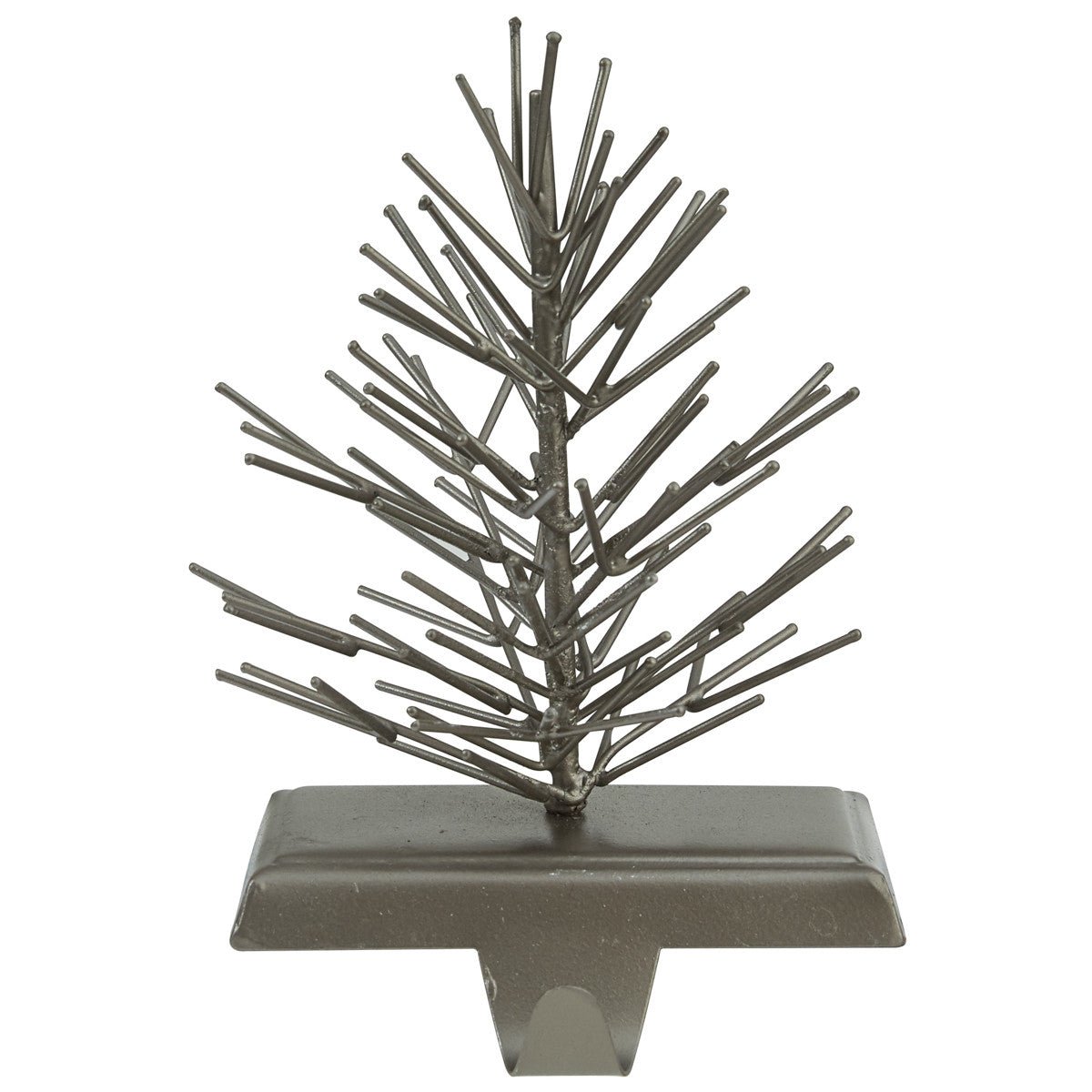 Natural Metal Tree Stocking Hanger - Ozark Cabin Décor, LLC