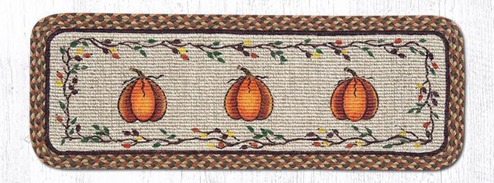 Harvest Pumpkin Wicker Weave Braided Natural Jute Table Accents - Ozark Cabin Décor, LLC