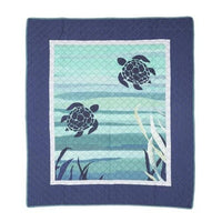 Summer Surf Quilted Bedding Set - King - Ozark Cabin Décor, LLC