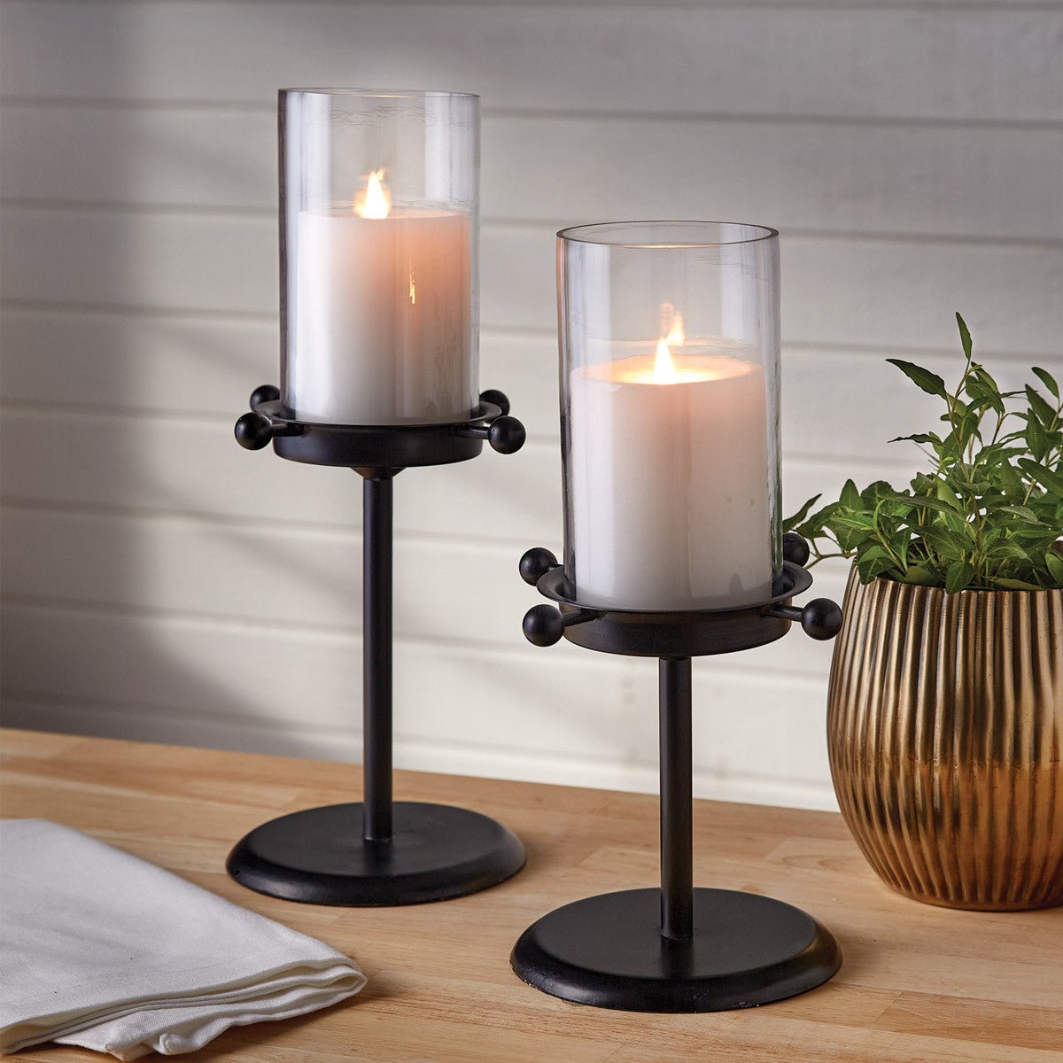 Nova Pillar Candle Holder - Short - Thumbnail 2